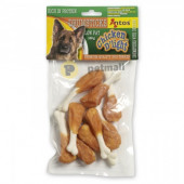 Кучешко лакомство за кучета Antos 100 гр. - бутчета увити в пилешко месо 